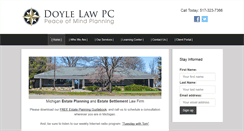 Desktop Screenshot of doylelawpc.com